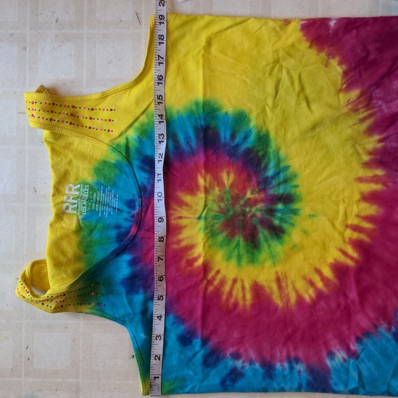 New Tie Dye Tank with Sparkle Large - Picture 6 of 8